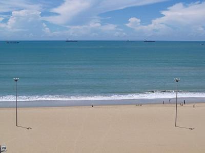Apartmán Lindo Flat Com Vista Total Para Mar - Cla1004 Fortaleza  Exteriér fotografie